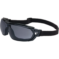 Lunettes de s&eacute;curit&eacute; &eacute;tanches Uvex Tirade, Lentille Grise/fum&eacute;e, Antibu&eacute;e, ANSI Z87+/R&eacute;pond ou surpasse la norme CSA Z94.3 Les Fournitures Industrielles Méga