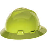 Casques de protection V-Gard &agrave; suspension Fas-Trac, R&eacute;pond aux normes CSA type 1, Suspension Rochet, Non ventil&eacute; Les Fournitures Industrielles Méga
