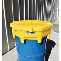 Global Ultra-Drum Funnel with Cover, 5 gal. Les Fournitures Industrielles Méga