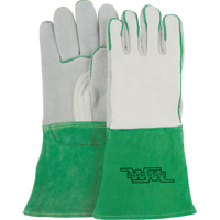 Gants de soudage robustes, Cuir de vache refendu, Taille Moyen Les Fournitures Industrielles Méga