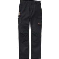 Pantalons performance pour atelier, Toile/Coton/Polyester, Noir, Taille 30, Entrejambe 37 Les Fournitures Industrielles Méga