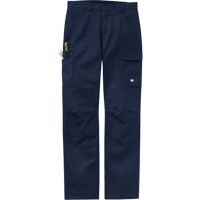 Pantalons performance pour atelier, Toile/Coton/Polyester, Bleu marine, Taille 30, Entrejambe 37 Les Fournitures Industrielles Méga