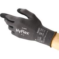 Hyflex&reg; 11-840 Gloves, 9/Large, Foam Nitrile Coating, 15 Gauge, Nylon Shell Les Fournitures Industrielles Méga