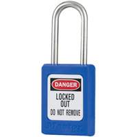 S31 Zenex Safety Padlocks, Blue, Keyed Alike, Thermoplastic, 1-3/8" Width Les Fournitures Industrielles Méga