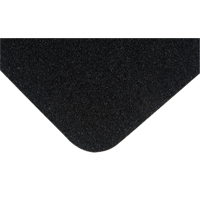 Premium Anti-Skid Tape, 5.5" x 5-1/2", Black Les Fournitures Industrielles Méga