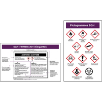 Cartes de portefeuille SIMDUT/SGH 2015 Les Fournitures Industrielles Méga