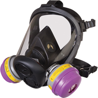 Respirateur &agrave; masque complet de s&eacute;rie RU6500 de North, Silicone, Moyen Les Fournitures Industrielles Méga