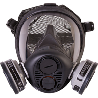 Respirateur &agrave; masque complet de s&eacute;rie RU6500 de North, Silicone, Grand Les Fournitures Industrielles Méga