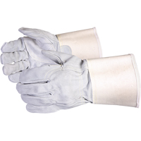 Endura&reg; Premium Cut-Resistant Fitters Gloves, Medium, Split Cowhide Palm Les Fournitures Industrielles Méga