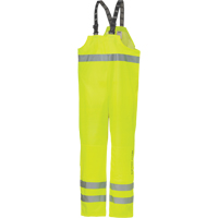 Narvik Rainwear - Bib pants, Polyester, Small, High Visibility Lime-Yellow Les Fournitures Industrielles Méga