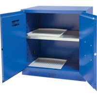 Corrosive Liquids Cabinet, 22 gal., 35" x 35" x 22" Les Fournitures Industrielles Méga