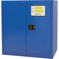 Corrosive Liquids Cabinet, 30 gal., 43" x 44" x 18" Les Fournitures Industrielles Méga