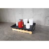 Ultra-Utility Trays&reg;, 36" L x 36" W x 4.75" H, 27 US gal. Spill Capacity Les Fournitures Industrielles Méga