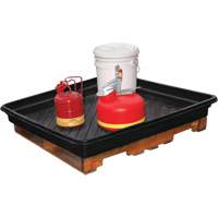 Ultra-Utility Trays&reg;, 40" L x 48" W x 3.5" H, 30 US gal. Spill Capacity Les Fournitures Industrielles Méga