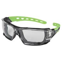 Z2500 Series Safety Glasses with Foam Gasket, Clear Lens, Anti-Scratch, ANSI Z87+/Meets/Exceeds CSA Z94.3 Les Fournitures Industrielles Méga