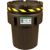 Ultra-Recycled Overpack&reg; Salvage Drum, 95 gal., Stationary Les Fournitures Industrielles Méga