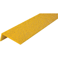 Rebords de marches antid&eacute;rapants Safestep, 2,75" la x 59" lo, Jaune Les Fournitures Industrielles Méga