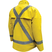 Veste de mineur Miner 49er, N&eacute;opr&egrave;ne, Petit, Vert lime Les Fournitures Industrielles Méga