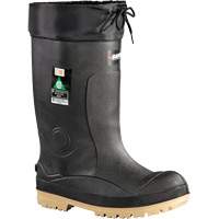 Bottes de s&eacute;curit&eacute; Titan, Caoutchouc oarpr&egrave;ne, Embout Acier, Semelle R&eacute;sistant aux perforations, Pointure 7 Les Fournitures Industrielles Méga