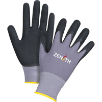 ZX-1 Premium Touchscreen Compatible Gloves, 9/Large, Nitrile/Foam Nitrile Coating, 15 Gauge, Nylon Shell Les Fournitures Industrielles Méga