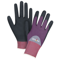 ZX-2 Premium Coated Gloves, 8/Medium, Nitrile/Foam Nitrile Coating, 18 Gauge, Nylon Shell Les Fournitures Industrielles Méga
