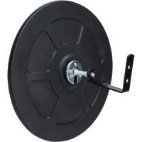 Convex Mirror with Bracket, Indoor/Outdoor, 12" Diameter Les Fournitures Industrielles Méga
