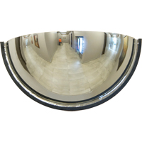 180° Dome Mirror, Half Dome, Closed Top, 18" Diameter Les Fournitures Industrielles Méga