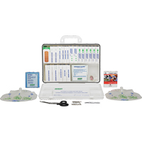 Specialty First Aid Kit, Class 1 Medical Device, Plastic Box Les Fournitures Industrielles Méga