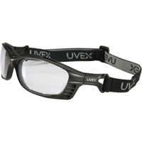 Lunettes de s&eacute;curit&eacute; Uvex Livewire avec lentilles HydroShield, Lentille Transparent, Antibu&eacute;e, ANSI Z87+/R&eacute;pond ou surpasse la norme CSA Z94.3 Les Fournitures Industrielles Méga