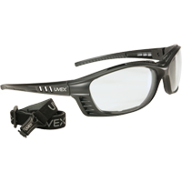 Lunettes de s&eacute;curit&eacute; Uvex Livewire avec lentilles HydroShield, Lentille Transparent, Antibu&eacute;e, ANSI Z87+/R&eacute;pond ou surpasse la norme CSA Z94.3 Les Fournitures Industrielles Méga