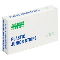 Bandages en bandes Juniors, Rectangulaire/carr&eacute;e, 1-1/2", Plastique, Non st&eacute;rile Les Fournitures Industrielles Méga