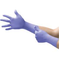 Gants Supreno EC, Petit, Nitrile, 5,5-mil, Sans poudre, Mauve, Classe 2 Les Fournitures Industrielles Méga