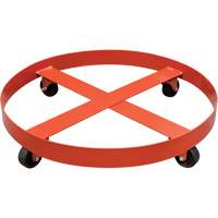 Socles roulants pour Poly-Collector, 27,5" dia. x 5,5" h Les Fournitures Industrielles Méga