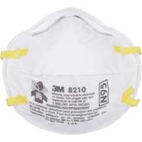 Respirateurs contre les particules 8210, N95, Certifi&eacute; NIOSH Les Fournitures Industrielles Méga