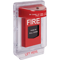 Fire Alarm Covers - Stopper&reg; II Indoor Alarm Covers, Flush Les Fournitures Industrielles Méga