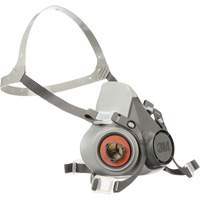 Respirateur r&eacute;utilisable &agrave; demi-masque s&eacute;rie 6000, Thermoplastique, Moyen Les Fournitures Industrielles Méga