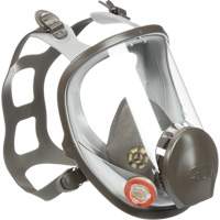 Respirateur r&eacute;utilisable &agrave; masque complet s&eacute;rie 6000, &eacute;lastom&egrave;re/Silicone/Thermoplastique, Petit Les Fournitures Industrielles Méga