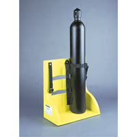 Supports en poly&eacute;thyl&egrave;ne pour bouteilles de gaz Les Fournitures Industrielles Méga