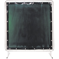 &eacute;cran et cadre pour soudage, Vert, 5' x 5' Les Fournitures Industrielles Méga