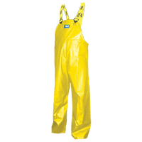 Pantalons &agrave; bavette Journeyman, Grand, Polyester/PVC, Jaune Les Fournitures Industrielles Méga