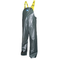 Journeyman&reg; Bib Pants, 4X-Large, Polyester/PVC, Green Les Fournitures Industrielles Méga