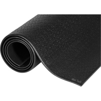 Tapis Comfort-King, Lisse, 3' x 4' x 3/8", Noir, &eacute;ponge Les Fournitures Industrielles Méga