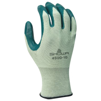 Gants enduits de nitrile, 6, R&ecirc;vetement Nitrile, Calibre 13, Enveloppe en Nylon Les Fournitures Industrielles Méga
