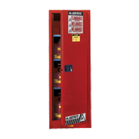 Armoire de s&eacute;curit&eacute; pour produits inflammables EX Slimline Sure-Grip , 22 gal., 3 tablettes Les Fournitures Industrielles Méga