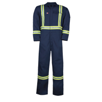 Combinaison non doubl&eacute;e Westex UltraSoft, Taille 34/36, Bleu marine, 12,4 cal/cm2 Les Fournitures Industrielles Méga