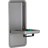 Eye/Face Wash Station, Wall-Mount Installation, Stainless Steel Bowl Les Fournitures Industrielles Méga
