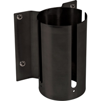 Wall Mounts for Build-Your-Own Crowd Control Barriers, Steel, Screw Mount Les Fournitures Industrielles Méga