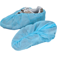Shoe Covers, Large, Polypropylene, Blue Les Fournitures Industrielles Méga
