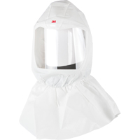 Cagoule de rechange 3M Versaflo avec col, Universel, Coiffe souple, Bavette Simple Les Fournitures Industrielles Méga