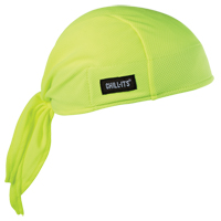 Chill-Its&reg; 6615 Cooling Dew Rags, High Visibility Lime-Yellow Les Fournitures Industrielles Méga